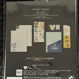 Disney Mickey Mouse Planner Paper